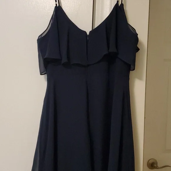 Birdy Grey navy blue bridesmaid dress- L - Picture 8 of 10